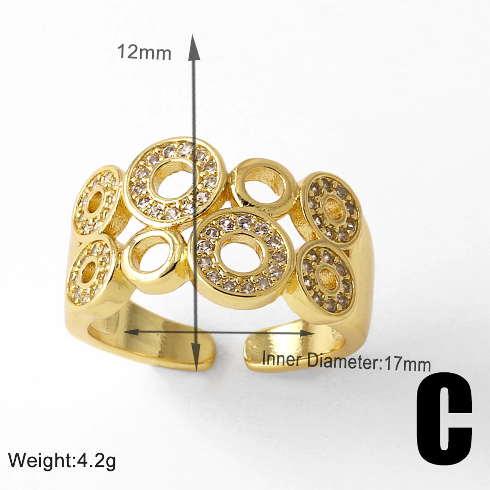 Twisted Leaf Gilded Statement Ring