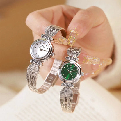 Temperament Gold Waterproof Jewelry Watch