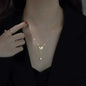 Pearl Tassel Snake Bone Necklace