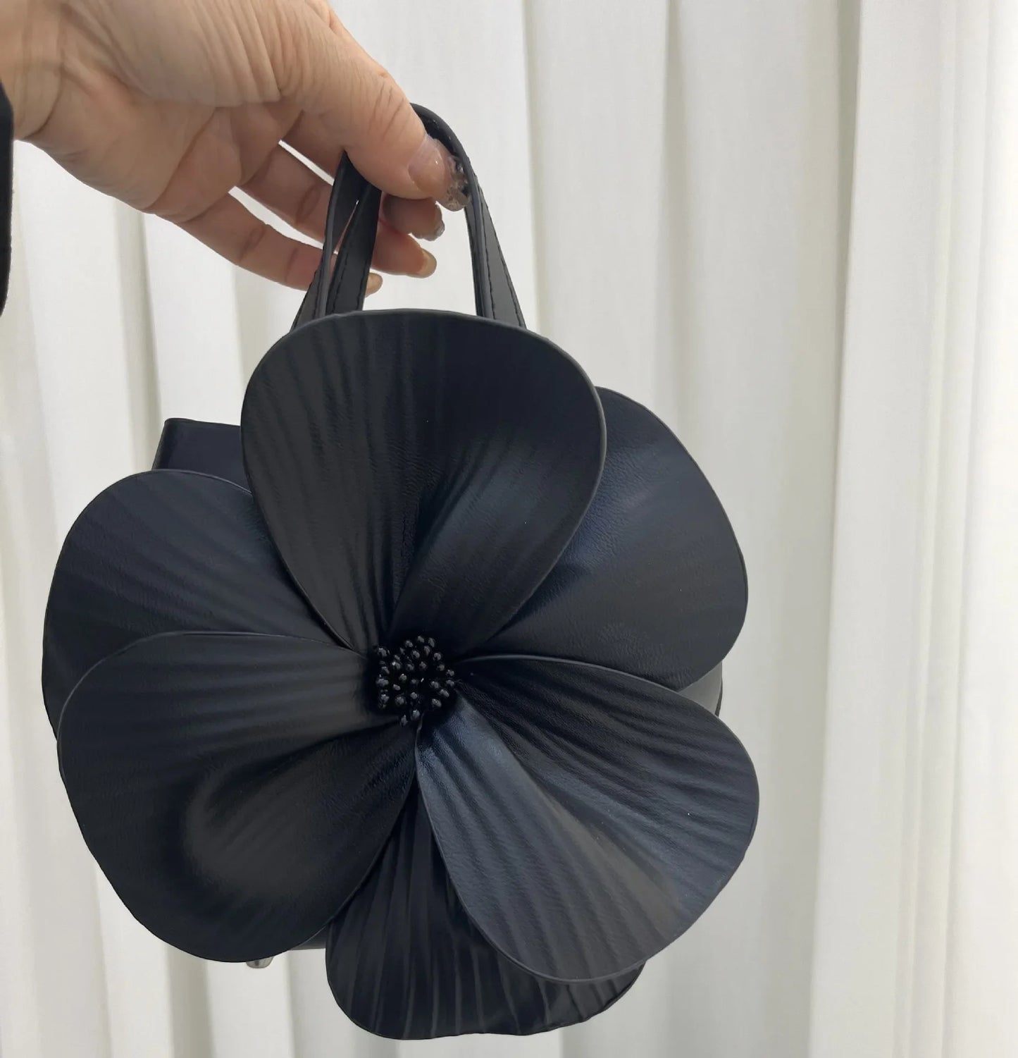 3D Flora Evening Bridal Clutch