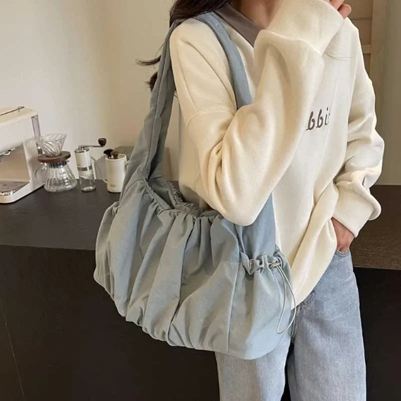 Nylon Architectural Lady Tote Bag