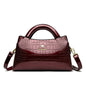 Alligator Motif Kangaroo Brand Bag