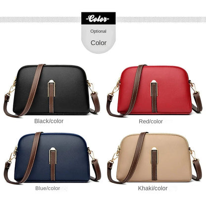 Designer Flap Cowhide Messenger Bag