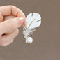 Tulip Flower Pearl Gala Brooch