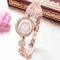 Fine Shell Rhinestone Bracelet Watch