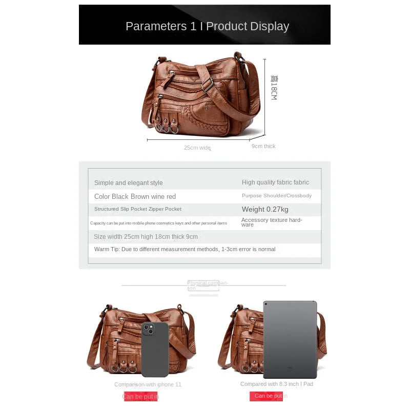 Premium Minimalist Daily Shoulder Bag