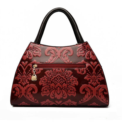 Iconic Grained Leather Crossbody Bag