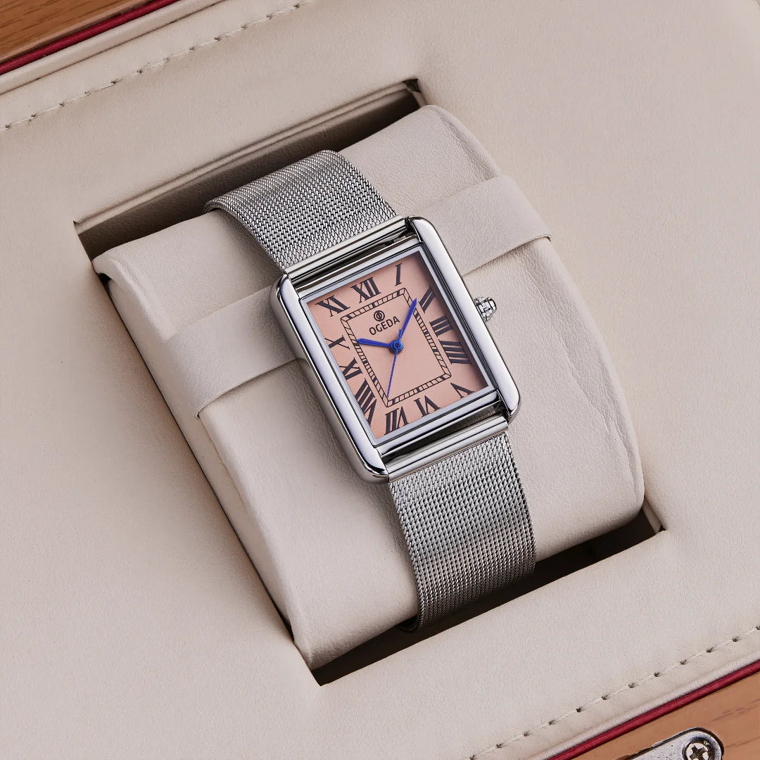Gilded Waterproof Couple’s Watch Set