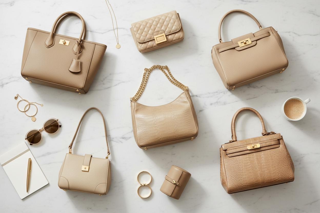 Luxury handbag collection
