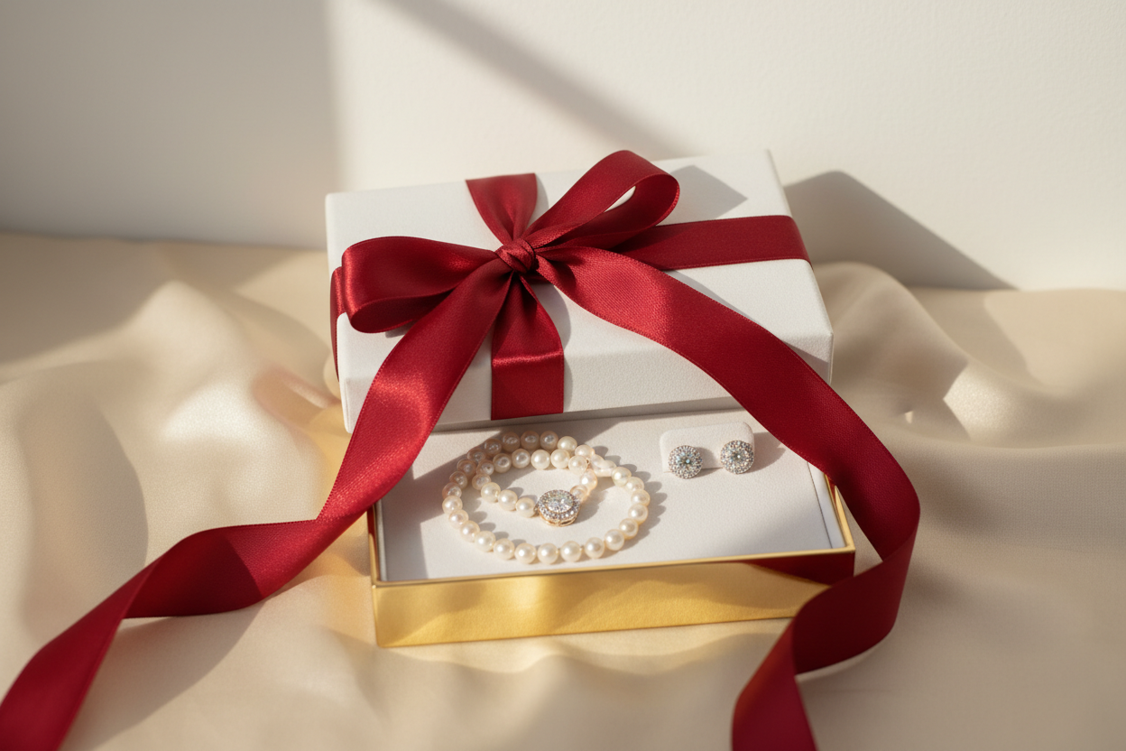 Luxury jewelry gift box